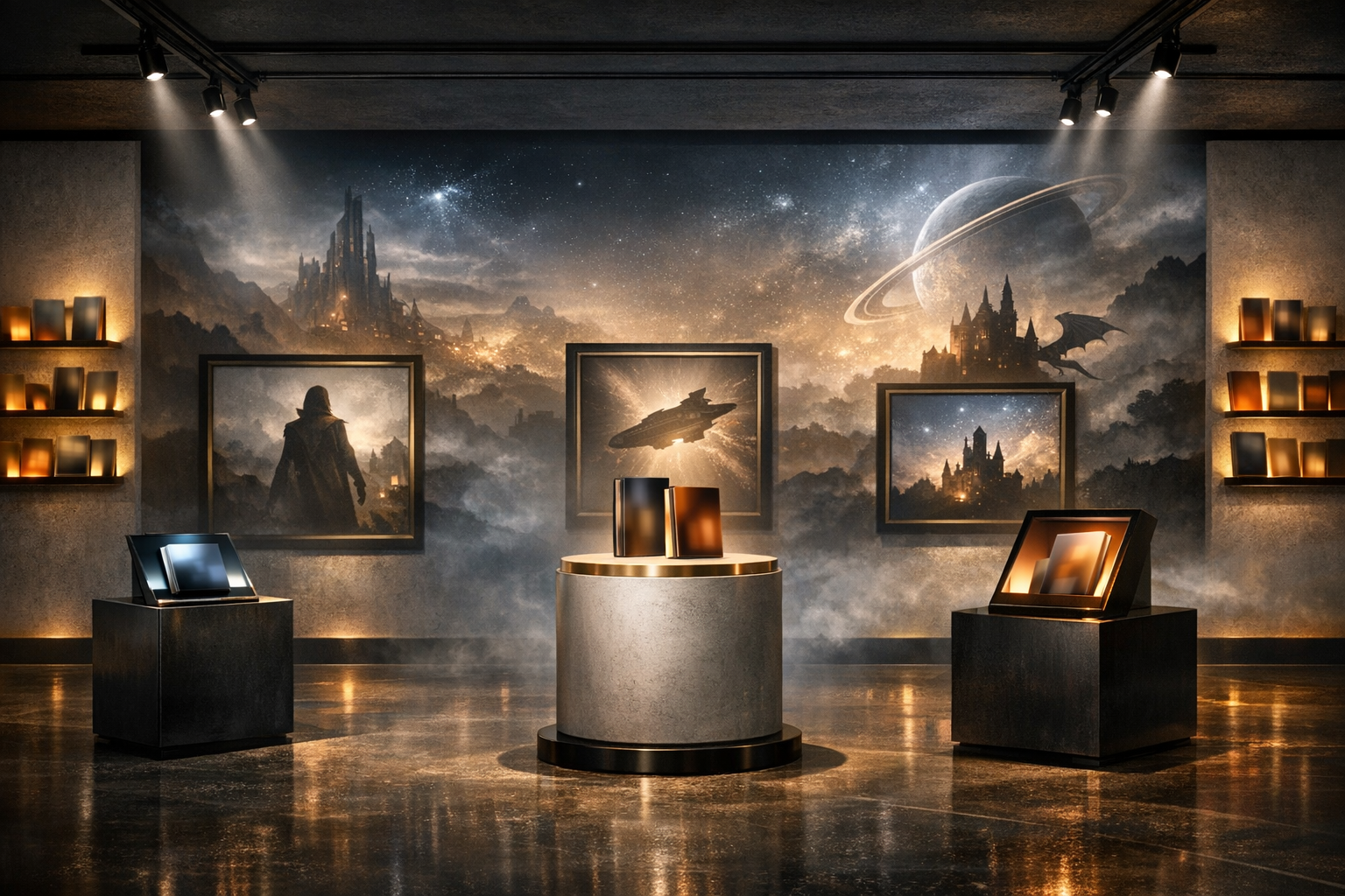 Decorative launch-watch art for the H. L. Watson release-alert page